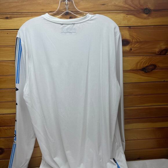 Mens‎ Avalanche long sleeve Pullover XL  White - Picture 4 of 4